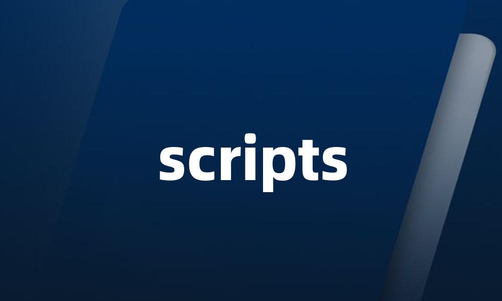 scripts