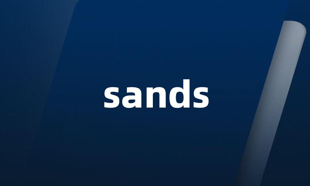 sands