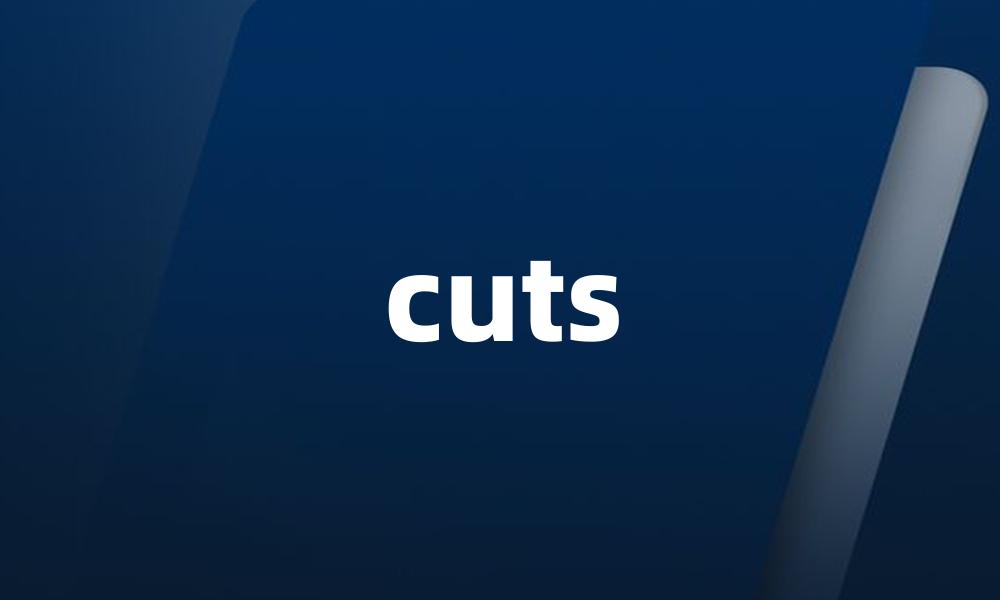 cuts