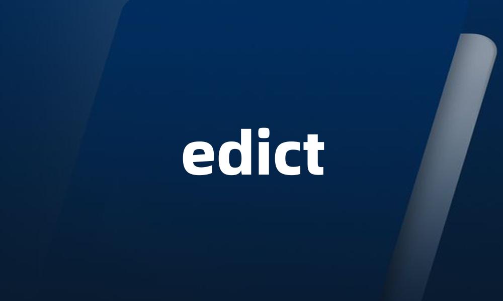 edict