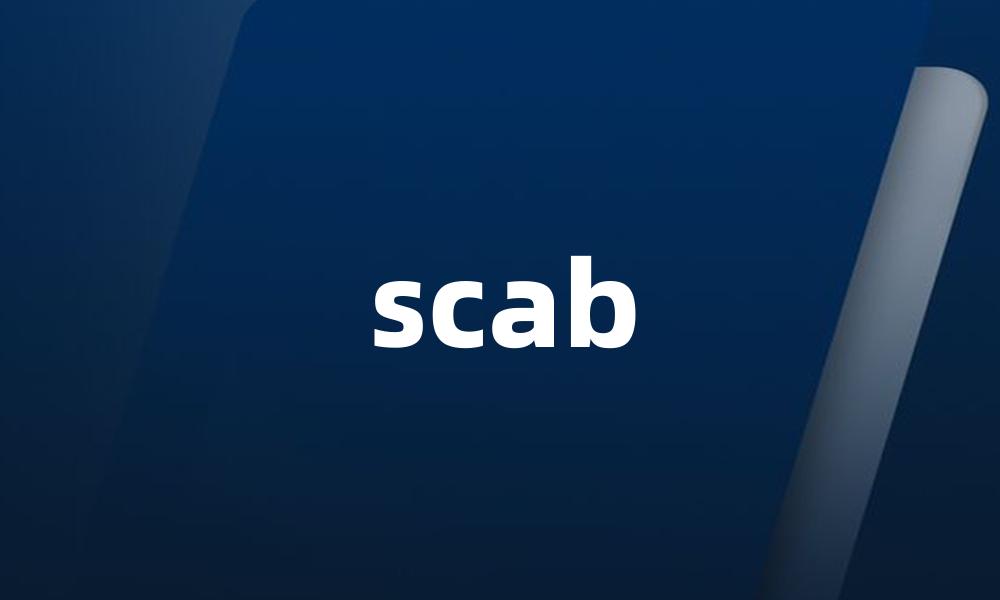 scab