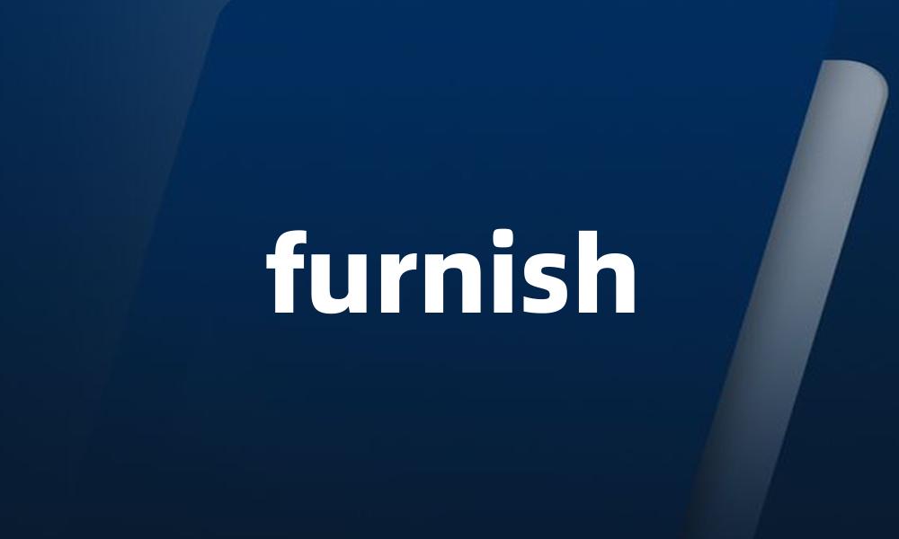 furnish