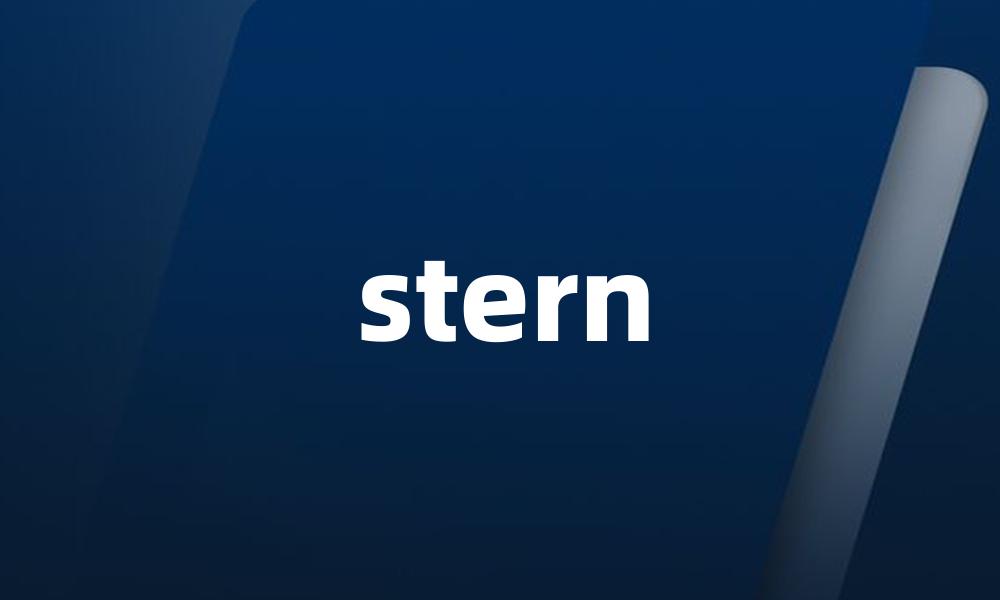 stern