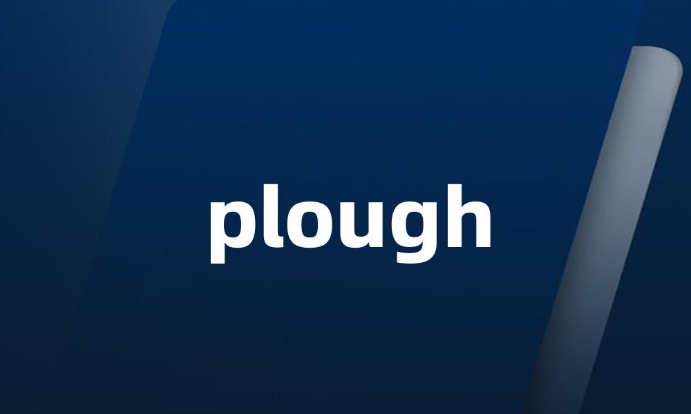 plough