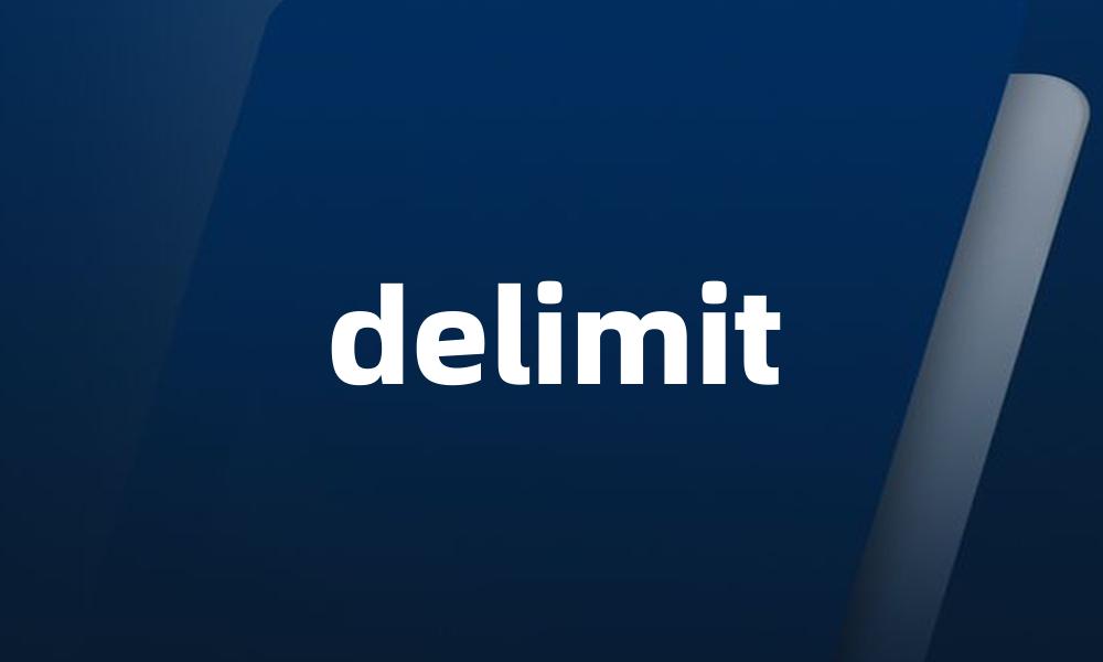 delimit