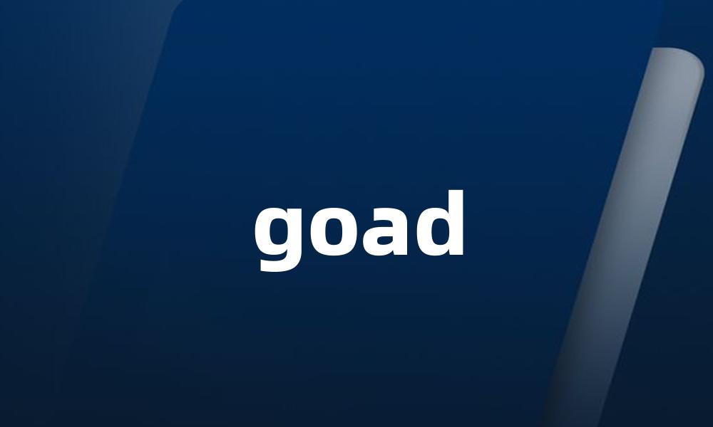 goad