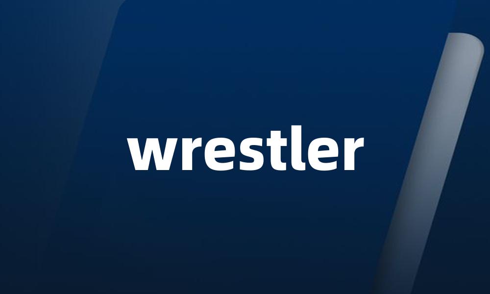 wrestler