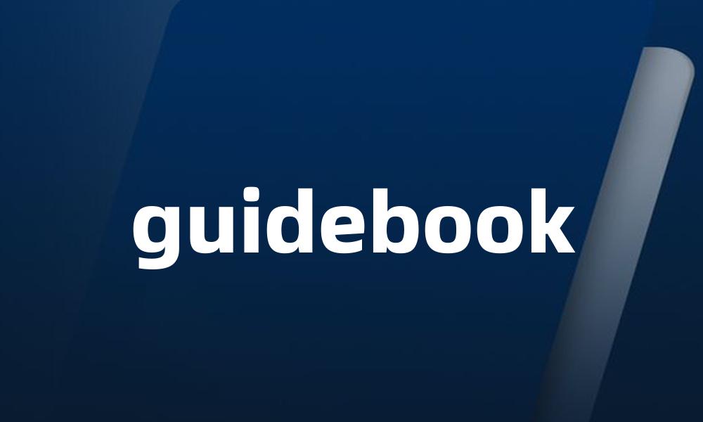 guidebook