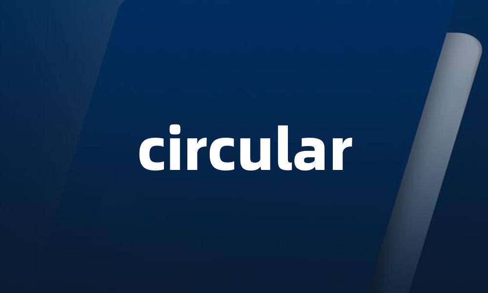 circular