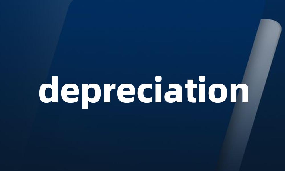 depreciation