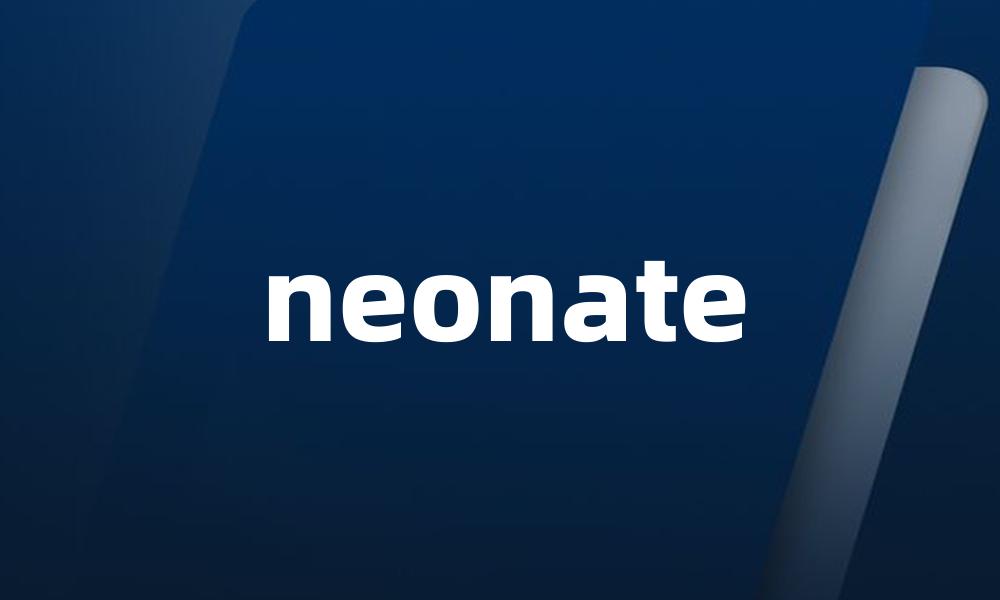 neonate