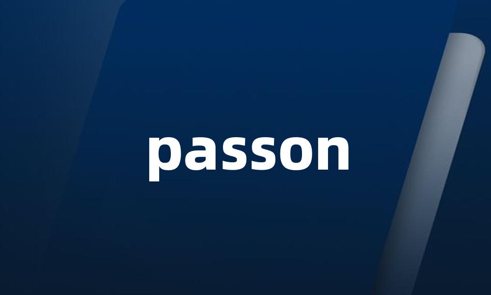 passon