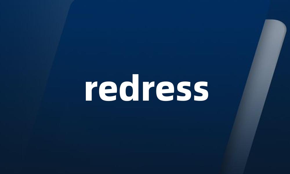 redress