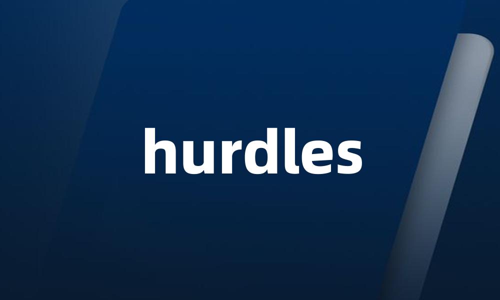 hurdles