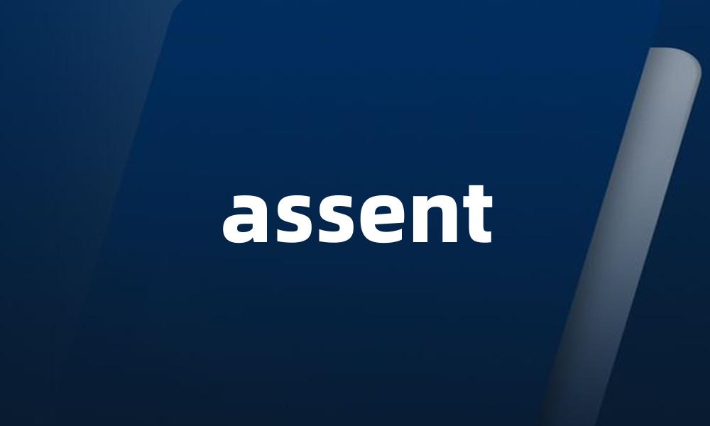 assent