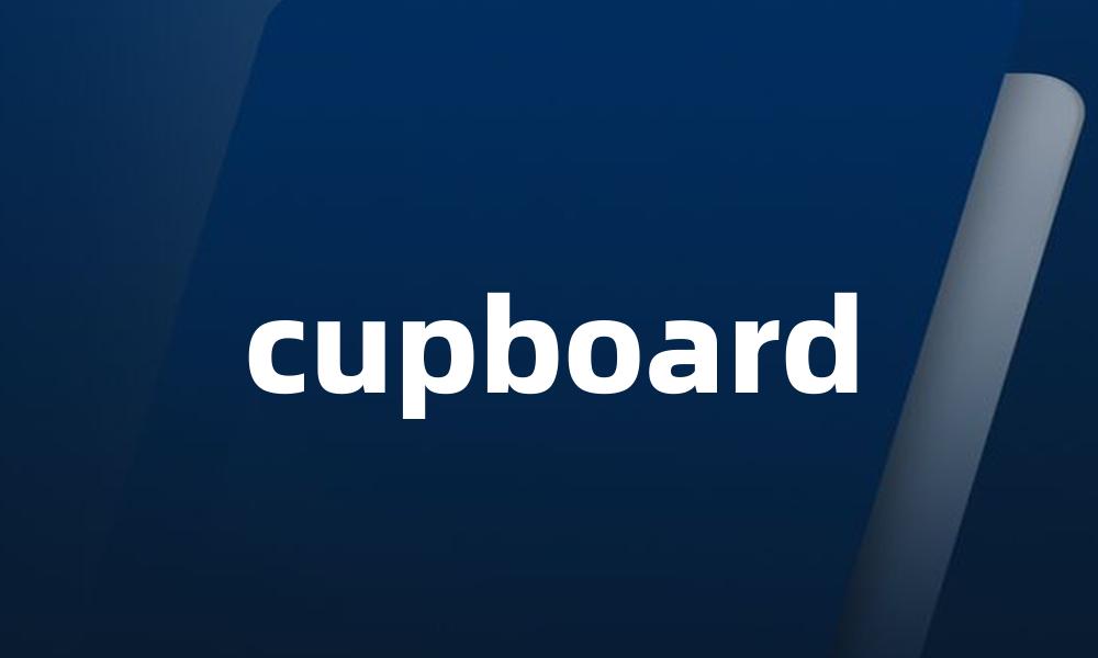 cupboard