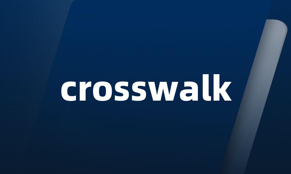 crosswalk