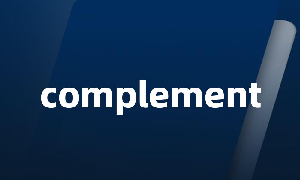 complement