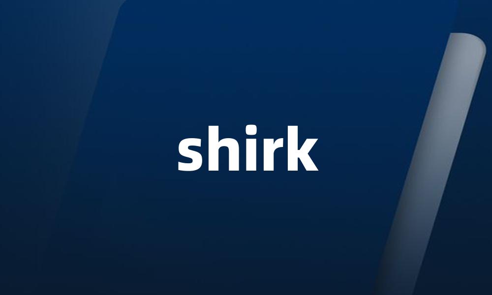 shirk