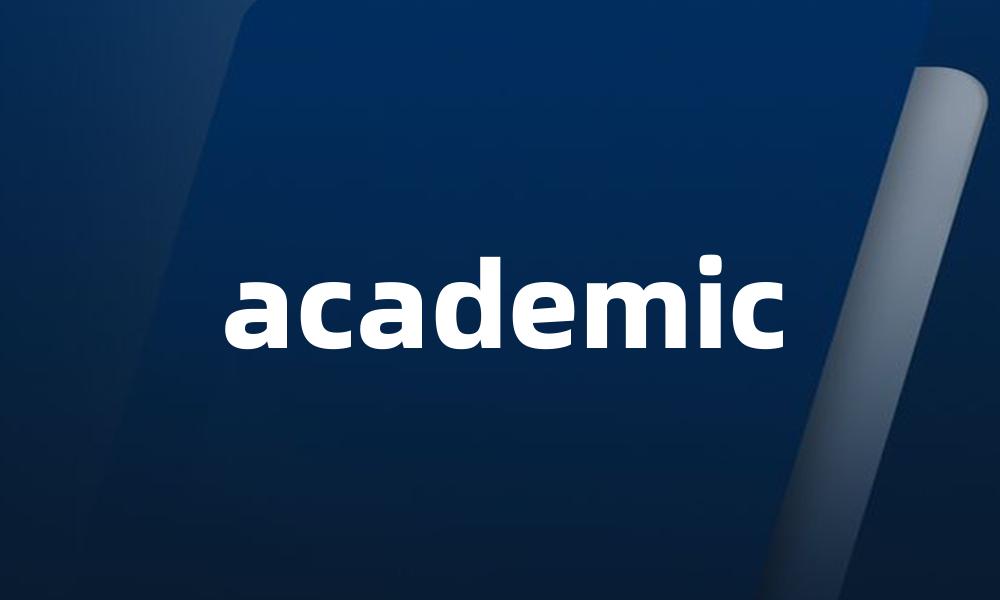 academic