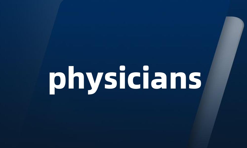 physicians