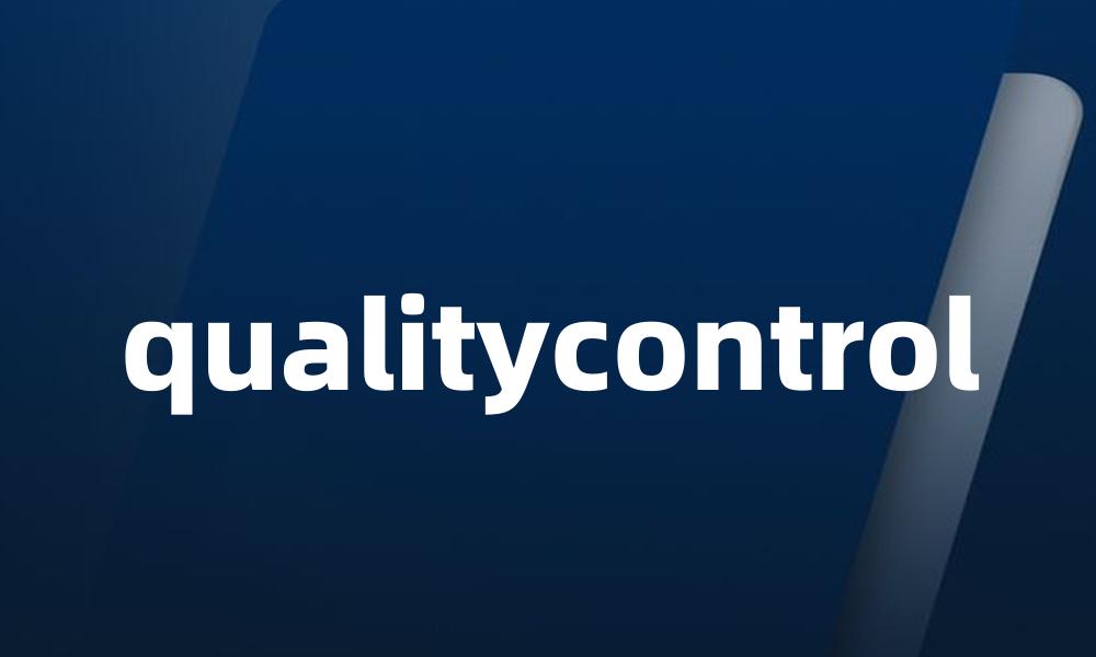 qualitycontrol