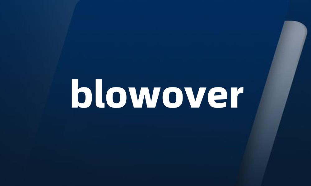 blowover