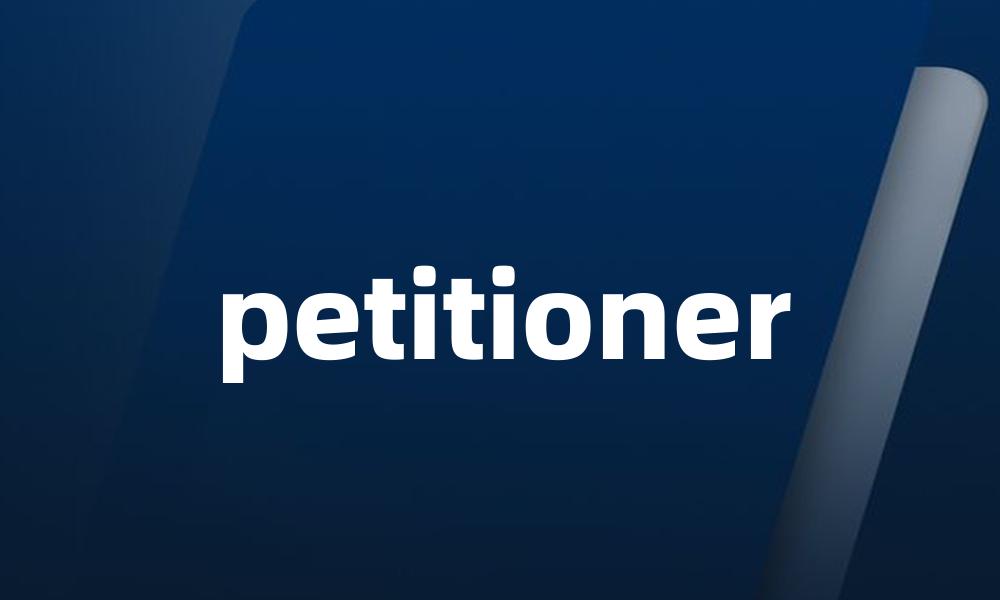 petitioner