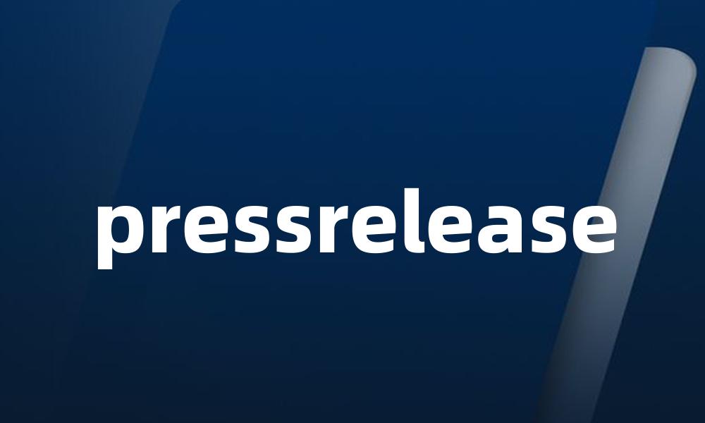 pressrelease