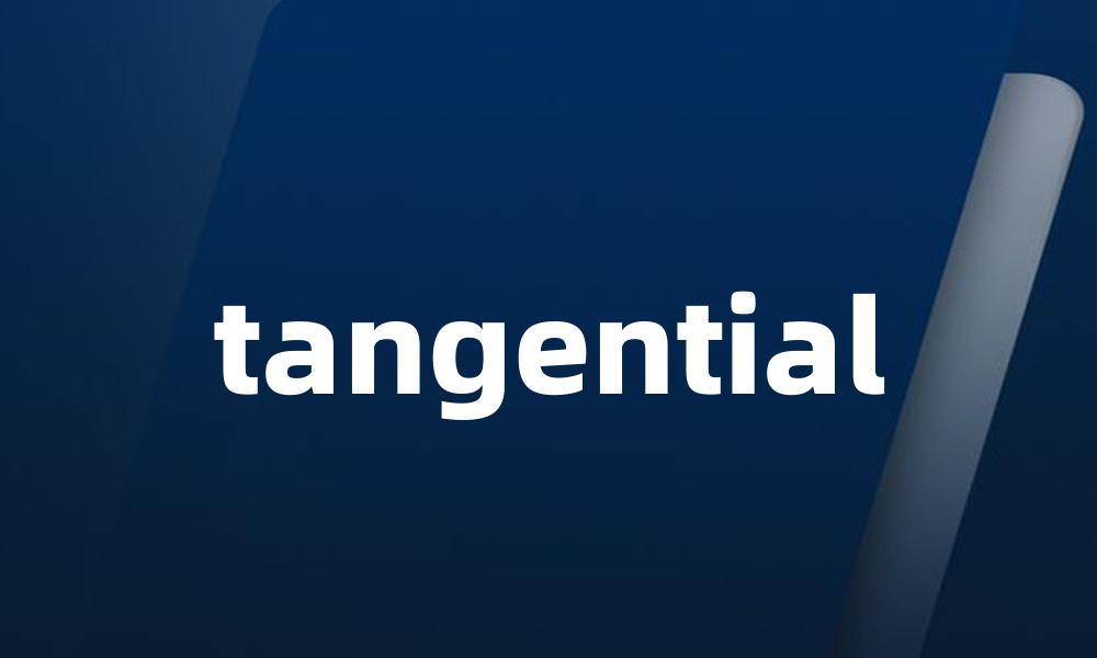 tangential