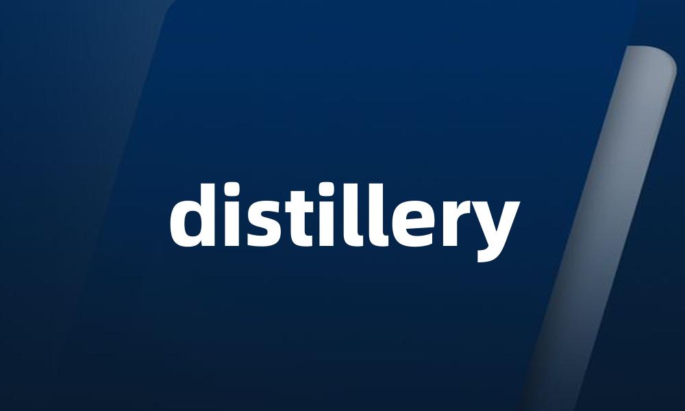 distillery