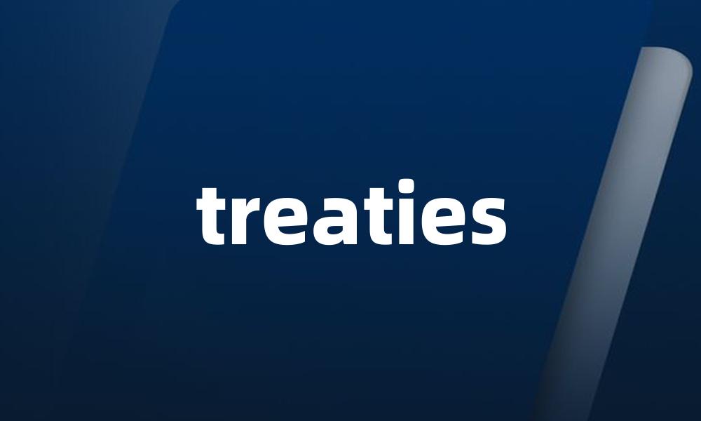 treaties