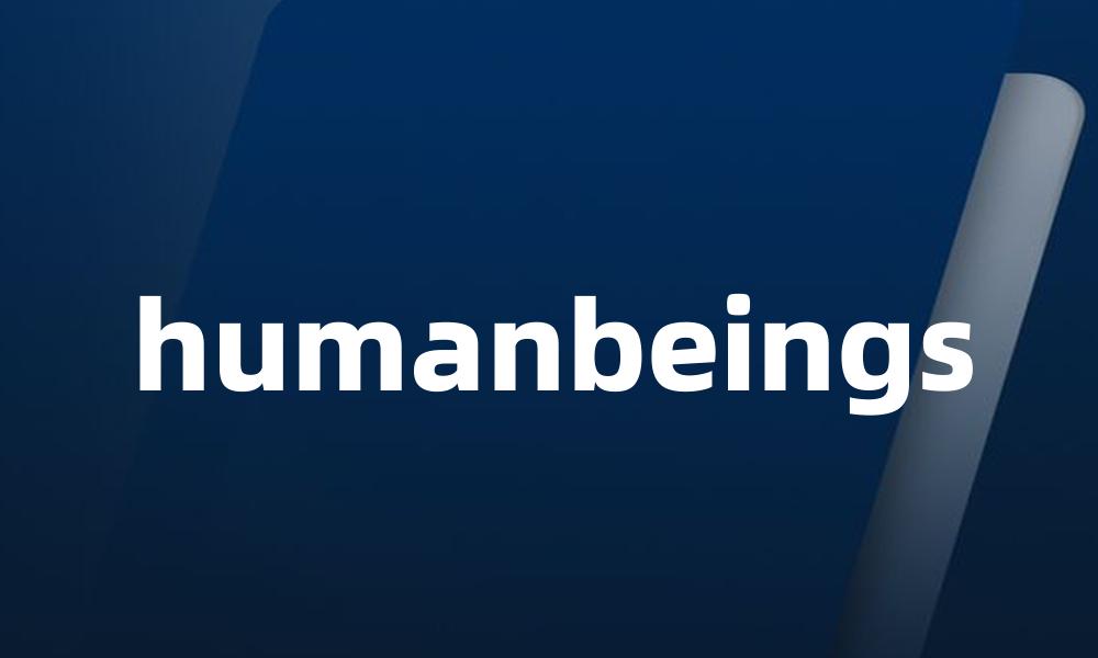 humanbeings