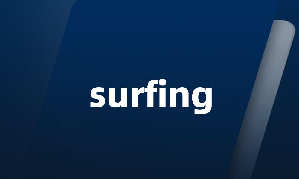 surfing