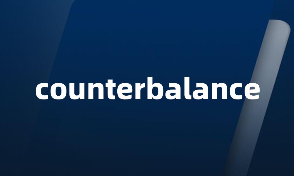 counterbalance