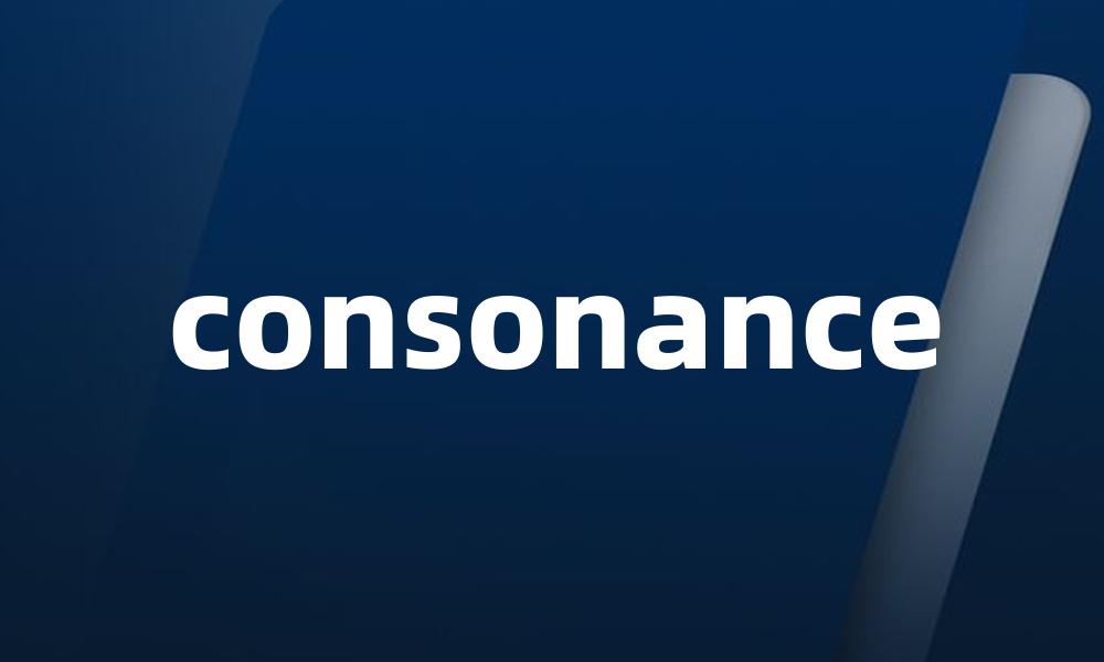 consonance