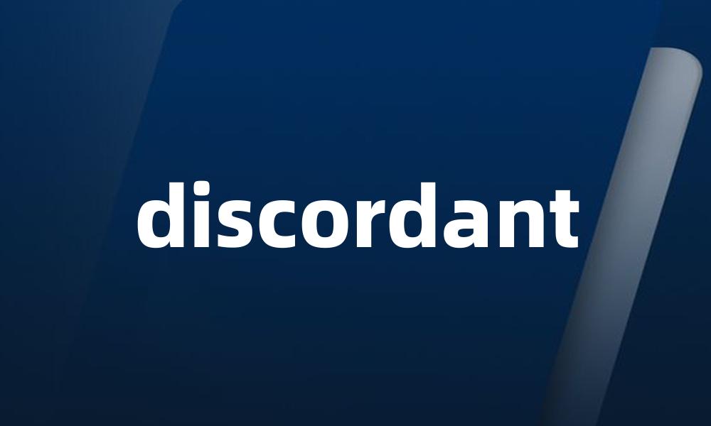 discordant