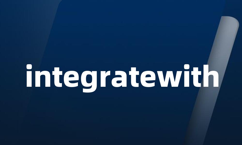 integratewith