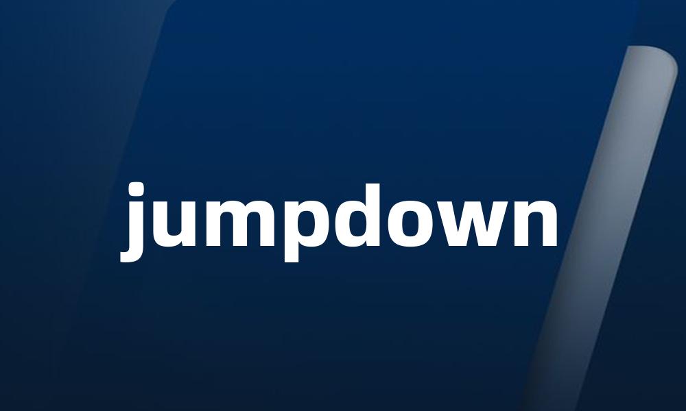 jumpdown