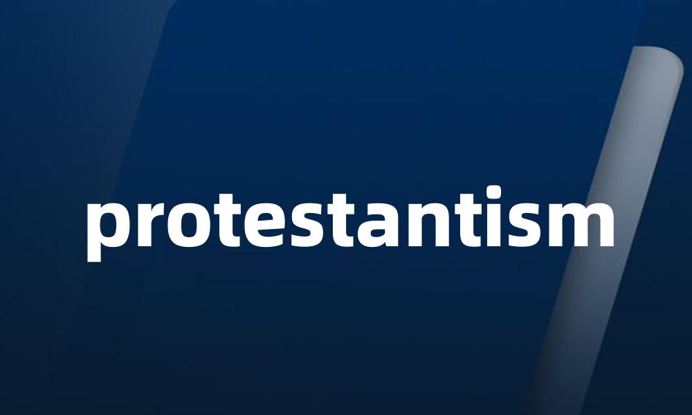 protestantism