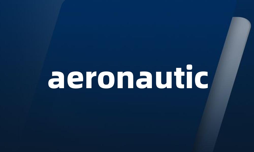 aeronautic