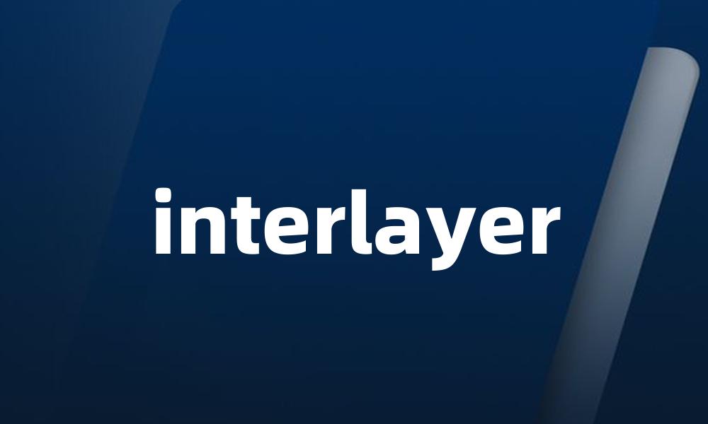 interlayer