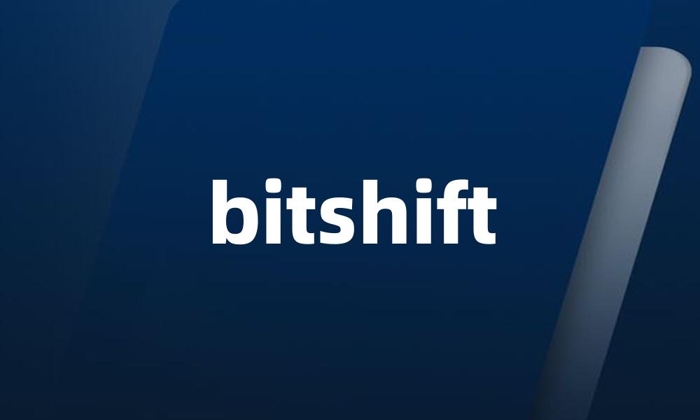 bitshift