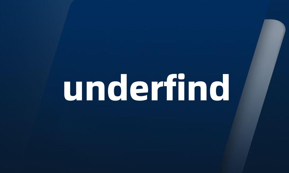 underfind