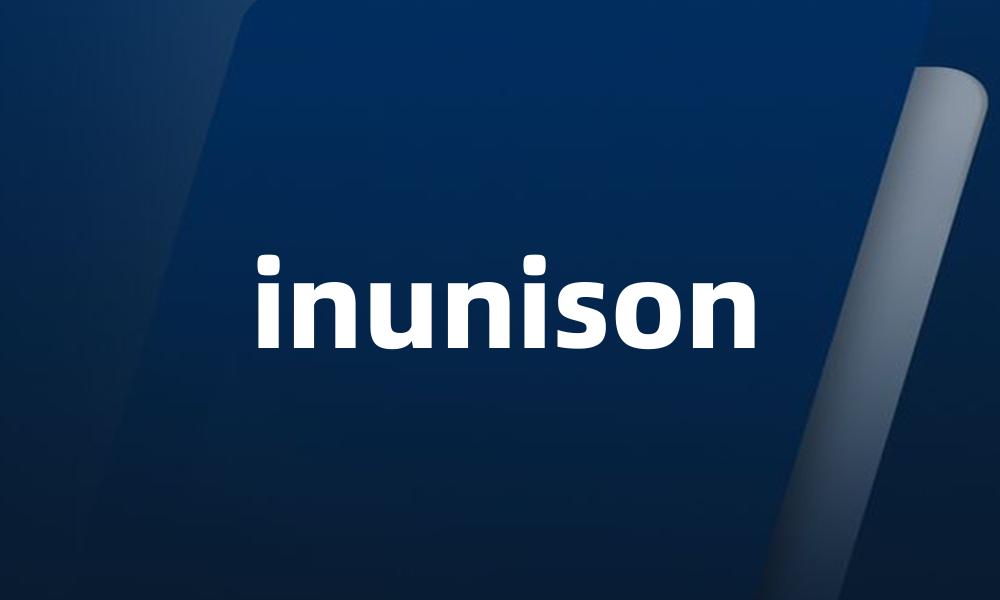 inunison