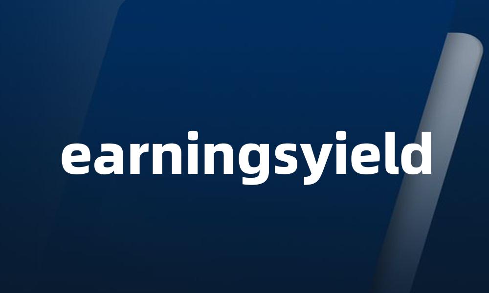 earningsyield