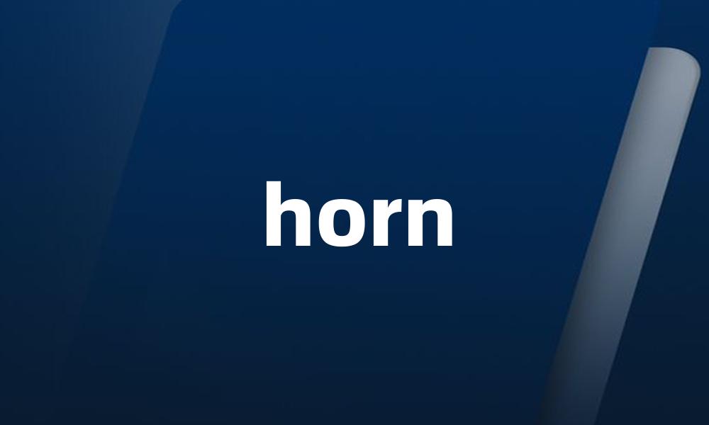 horn