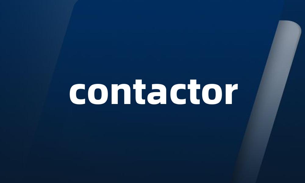 contactor