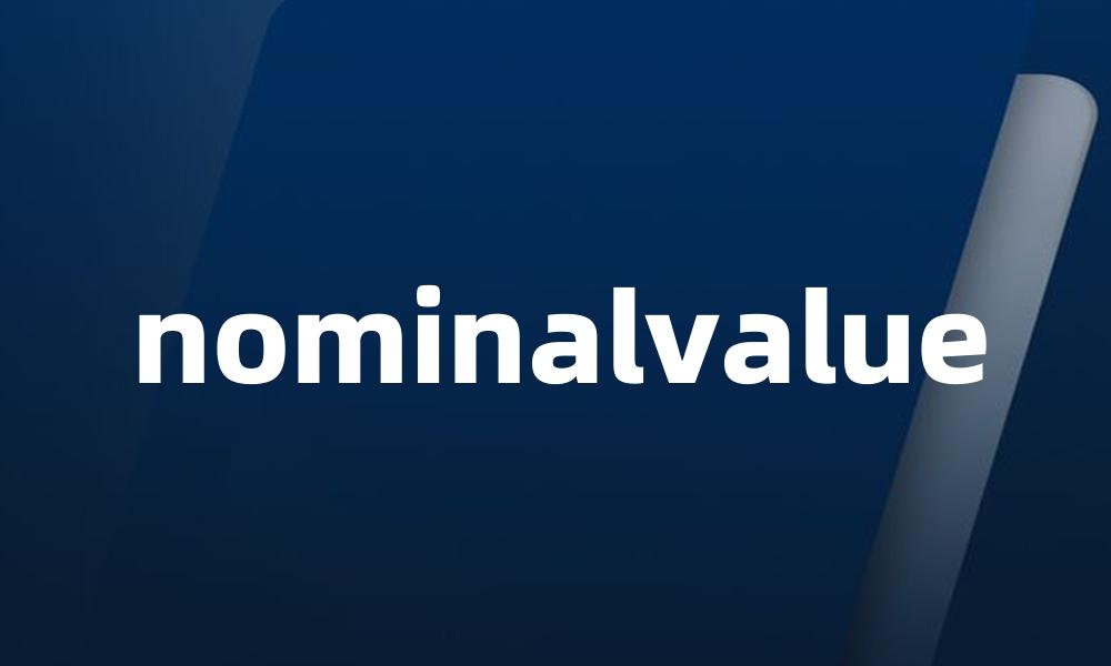 nominalvalue