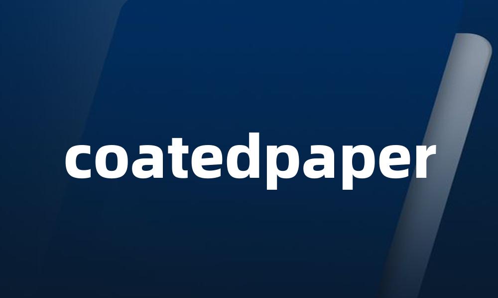 coatedpaper